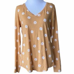 SONOMA Mustard Yellow Long Sleeve Top